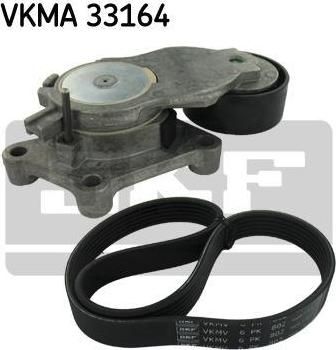 SKF VKMA 33164 поликлиновой ременный комплект на PEUGEOT 208
