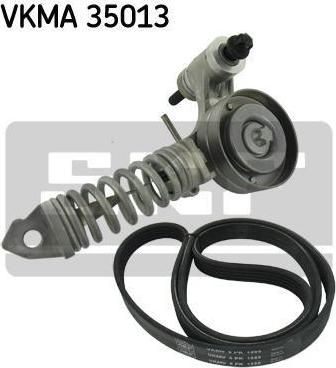 SKF VKMA 35013 поликлиновой ременный комплект на OPEL ASTRA H (L48)