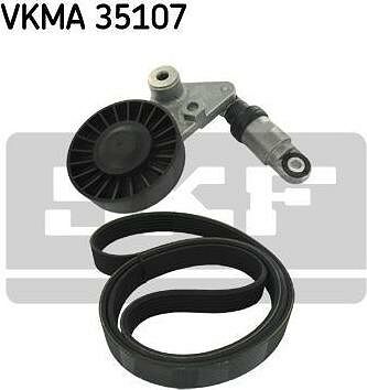 SKF VKMA 35107 поликлиновой ременный комплект на OPEL VECTRA B универсал (31_)