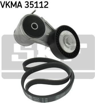 SKF VKMA 35112 поликлиновой ременный комплект на OPEL VECTRA C GTS