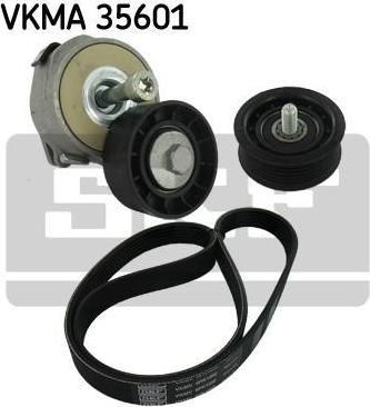 SKF VKMA 35601 поликлиновой ременный комплект на OPEL ASTRA H GTC (L08)