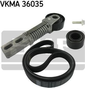 SKF VKMA 36035 поликлиновой ременный комплект на RENAULT SCЙNIC I (JA0/1_)