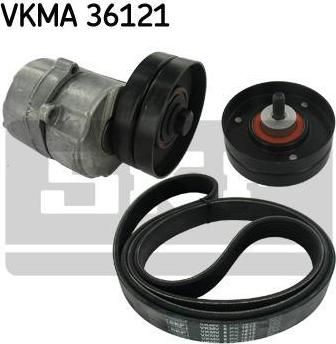 SKF VKMA 36121 поликлиновой ременный комплект на VOLVO V40 универсал (VW)