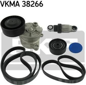 SKF VKMA 38266 поликлиновой ременный комплект на 3 (E36)