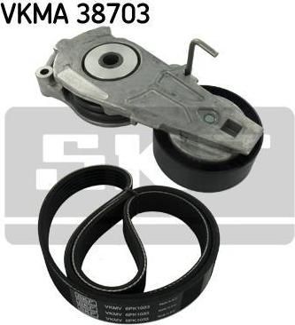 SKF VKMA 38703 поликлиновой ременный комплект на MINI MINI (R50, R53)