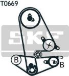 SKF VKMA 93600 комплект ремня грм на ROVER 600 (RH)