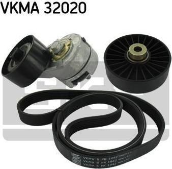 SKF VKMA32020 ремкомплект НО Alfa Romeo 145/146/147/155/156, Fiat Bravo/Marea 1.4/1.8 12V/16V 96-04 AC