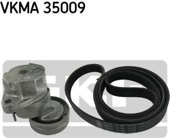 SKF VKMA35009 ремкомплект НО Opel Astra/Vectra/Omega/Calibra/Sintra 1.6-2.2 16V 93-03 без AC