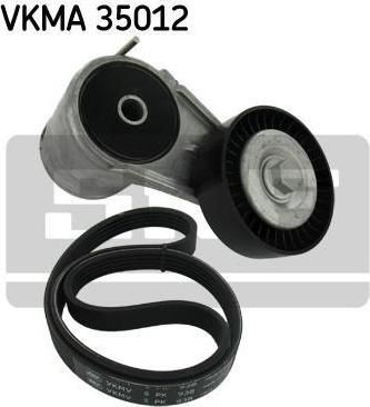 SKF VKMA35012 ремкомплет НО Opel Astra/Vectra/Zafira/Corsa/Meriva/Tigra/Signum 1.4-1.8 16V 98> без AC