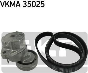 SKF VKMA35025 ремкомплект НО Opel Astra/Vectra/Corsa/Tigra 1.4-1.8 V16 93-03 93> с г/у без AC