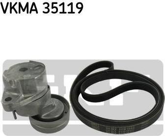 SKF VKMA35119 ремкомплект НО Opel Astra G/H/Zafira 2.0/2.0T 02>