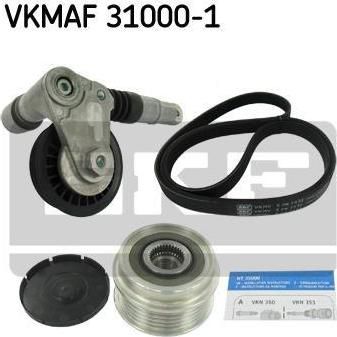 SKF VKMAF 31000-1 поликлиновой ременный комплект на SKODA SUPERB (3U4)