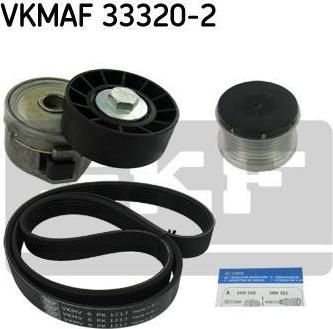 SKF VKMAF 33320-2 поликлиновой ременный комплект на PEUGEOT EXPERT Tepee (VF3V_)