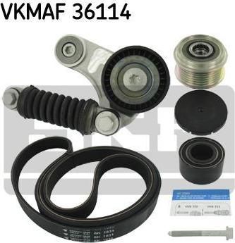 SKF VKMAF 36114 поликлиновой ременный комплект на RENAULT MEGANE I (BA0/1_)