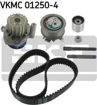 SKF VKMC 01250-4 Комплект ремня ГРМ VAG 1.9TDI 00-08 (с помпой)