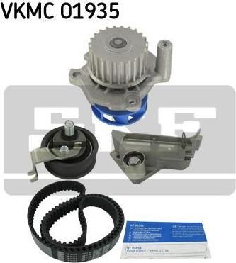 SKF VKMC 01935 Комплект ремня ГРМ VAG 1.8/1.8T 96-06 (с помпой)