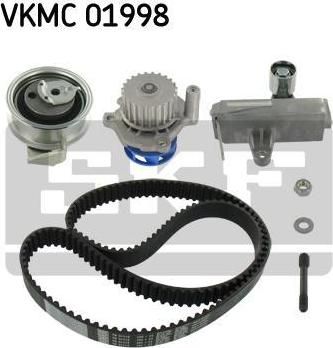 SKF VKMC 01998 водяной насос + комплект зубчатого ремня на VW POLO (9N_)