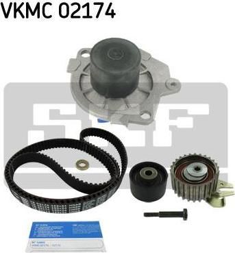 SKF VKMC 02174 Насос водяной с комплектом ремня ГРМ