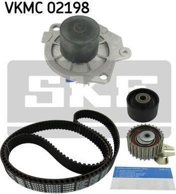 SKF VKMC 02198 водяной насос + комплект зубчатого ремня на FIAT MAREA Weekend (185)