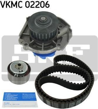 SKF VKMC 02206 водяной насос + комплект зубчатого ремня на FIAT LINEA (323)