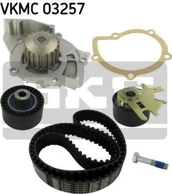 SKF VKMC 03257 водяной насос + комплект зубчатого ремня на VOLVO V70 III (BW)