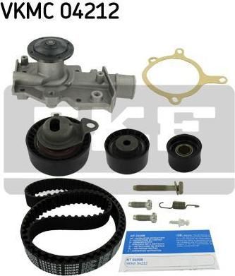 SKF VKMC 04212 водяной насос + комплект зубчатого ремня на FORD ESCORT VII седан (GAL, AFL)