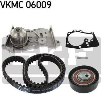 SKF VKMC 06009 Насос водяной с комплектом ремня ГРМ