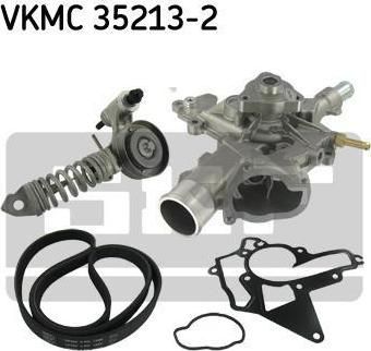 SKF VKMC352132 VKMC35213-2_!ремкомплект НО c помпой Opel Corsa 1.2/1.4 00>