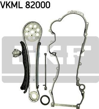 SKF VKML 82000 Комплект цепи ГРМ OPEL/FIAT/SUZUKI/LANCIA 1.3D 00-