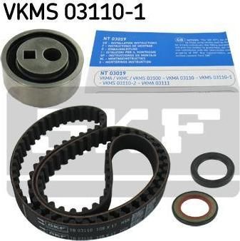 SKF VKMS 03110-1 комплект ремня грм на PEUGEOT 405 I (15B)