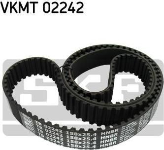 SKF VKMT 02242 ремень грм на FIAT MULTIPLA (186)