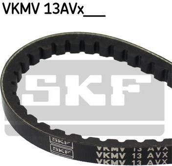 SKF VKMV 13AVx1000 клиновой ремень на VOLVO 340-360 (343, 345)