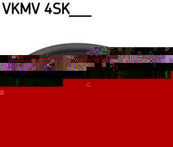 SKF VKMV 4SK711 поликлиновой ремень на FORD MONDEO III седан (B4Y)