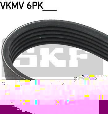 SKF VKMV 6PK1032 поликлиновой ремень на VW POLO (9N_)