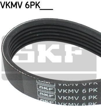 SKF VKMV 6PK1132 поликлиновой ремень на AUDI A1 (8X1, 8XK, 8XF)