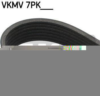 SKF VKMV 7PK1640 поликлиновой ремень на NISSAN PATROL GR V Wagon (Y61)