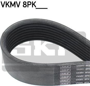 SKF VKMV 8PK1226 поликлиновой ремень на MAZDA 5 (CR19)