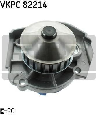 SKF VKPC 82214 водяной насос на FIAT UNO (146A/E)