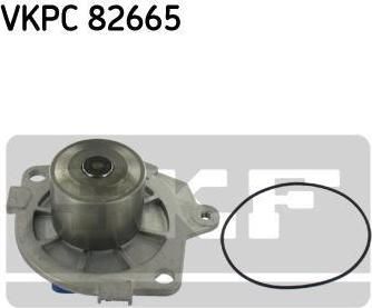 SKF VKPC82665 Насос охлаждения ДВС OPEL/FIAT 1,9TD 01-> (6334003)