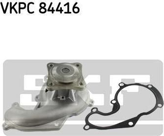 SKF VKPC84416 Насос водяной FORD FOCUS 1,8TDCi 98-04г / TRANSIT/Tourneo Connect 1,8DI/TDCi/Turbo DI 02-г (1131878)