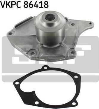 SKF VKPC86418 Насос водяной RENAULT Logan/Sandero/NISSAN Qashqai/Micra III/Almera II/Tiida/Note 1.5dCi 03-> (21010-00Q0E)