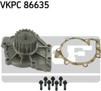 SKF VKPC86635 Насос водяной VOLVO S80/V70/XC90 2.4D/3.0 01-> (8694630)