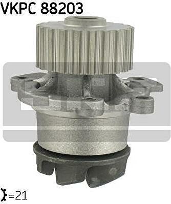 SKF VKPC88203 Насос водяной LADA 2108/2109/2110 (210813070101)