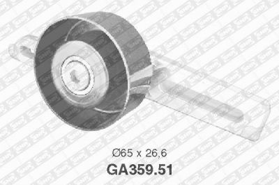 SNR GA359.51 натяжной ролик, поликлиновой ремень на PEUGEOT 306 (7B, N3, N5)