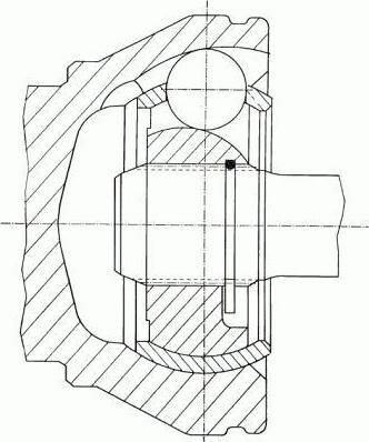 Spidan 22581 шарнирный комплект, приводной вал на AUDI 100 Avant (44, 44Q, C3)