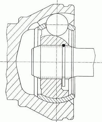 Spidan 22778 шарнир, приводной вал на AUDI 100 Avant (44, 44Q, C3)