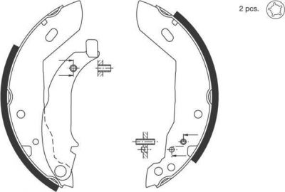 Spidan 31150 комплект тормозных колодок на PEUGEOT 306 (7B, N3, N5)