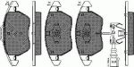 Spidan 32738 комплект тормозных колодок, дисковый тормоз на VW PASSAT Variant (3C5)
