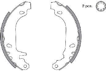 Spidan 33536 комплект тормозных колодок на PEUGEOT 306 (7B, N3, N5)