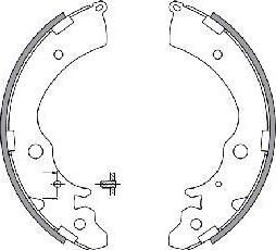 Spidan 33549 комплект тормозных колодок на HONDA ACCORD IV (CB)